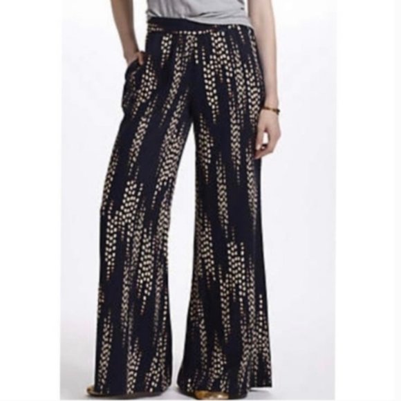 Anthropologie Pants - NWT Anthro Cartonnier Batik Palazzo Pants Size 12